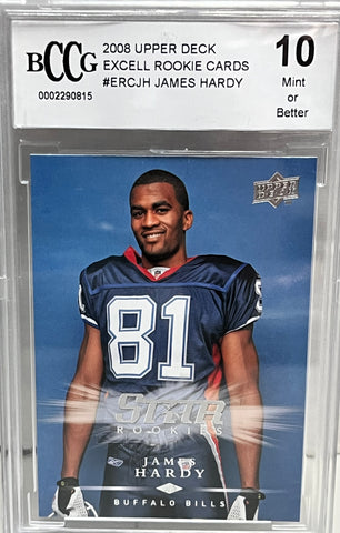 2008 Upper Deck Excell Rookie Cards #ERCJH James Hardy