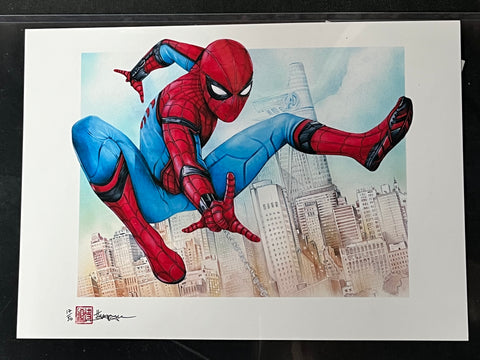 Thang Nguyen Signed "Spider-Man" 8x12  Limited Edition 17/50