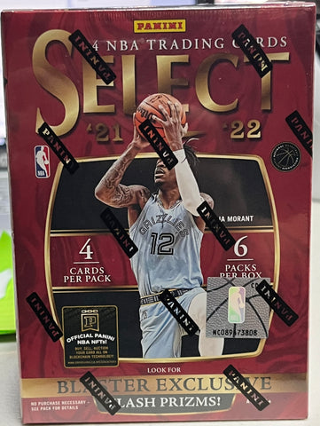 2021-22 Panini Select Basketball 6-Pack Blaster Box