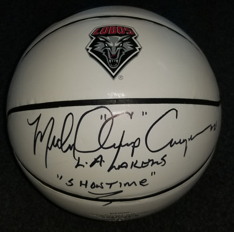 Michael Cooper Signed Lobos Basketball Inscribed "LA Lakers" "Showtime"