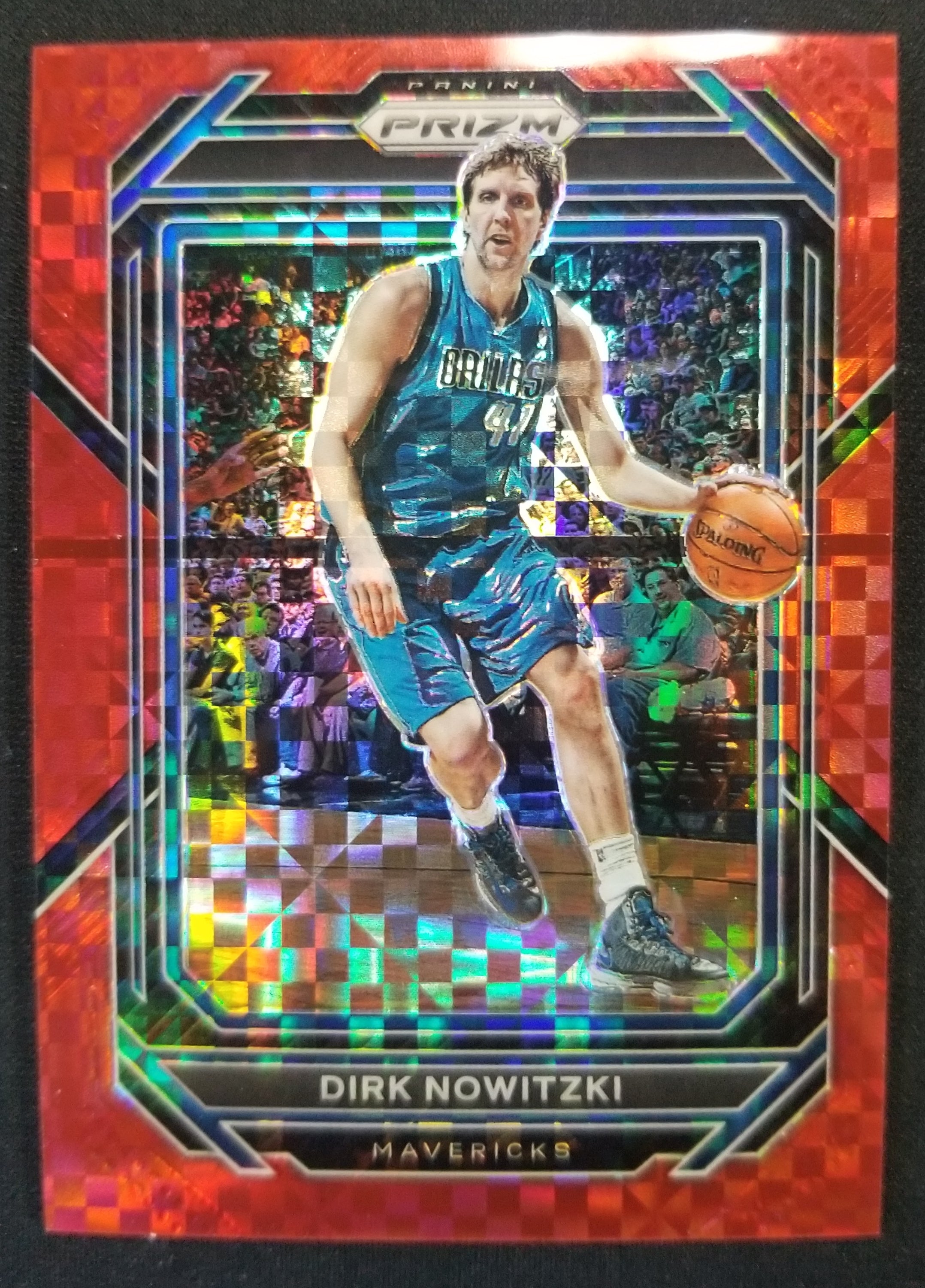 DIRK NOWITZKI 2022-23 PANINI PRIZM RED SQUARES CARD #298 /75 – All 