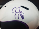 Justin Jefferson autographed Lunar full size proline speed helmet