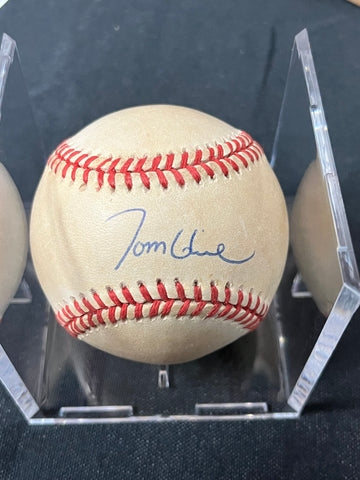 Tom Glavine Autographed Baseball JSA
