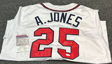 Andruw Jones Signed Baseball Jersey JSA