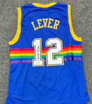 Lafayette "Fat" Lever Signed Jersey