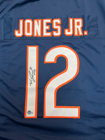 Velus Jones Jr Signed Jersey