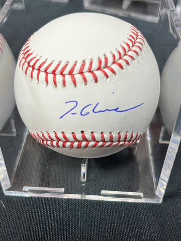 Tom Glavine Autographed Baseball