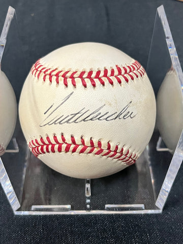 Kent Mercker Autographed Baseball JSA