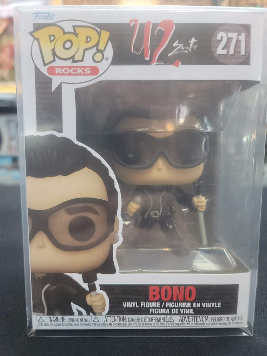 U2 Funko Pop Bono #271 in Box – All In Autographs