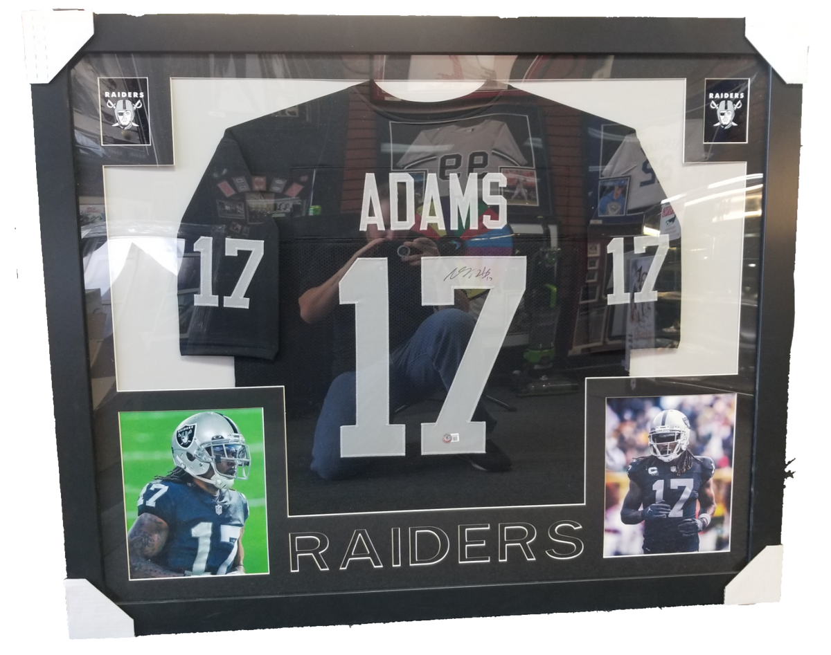 Davante Adams Autographed Las Vegas Raiders White Nike Game Jersey- Be –  The Jersey Source