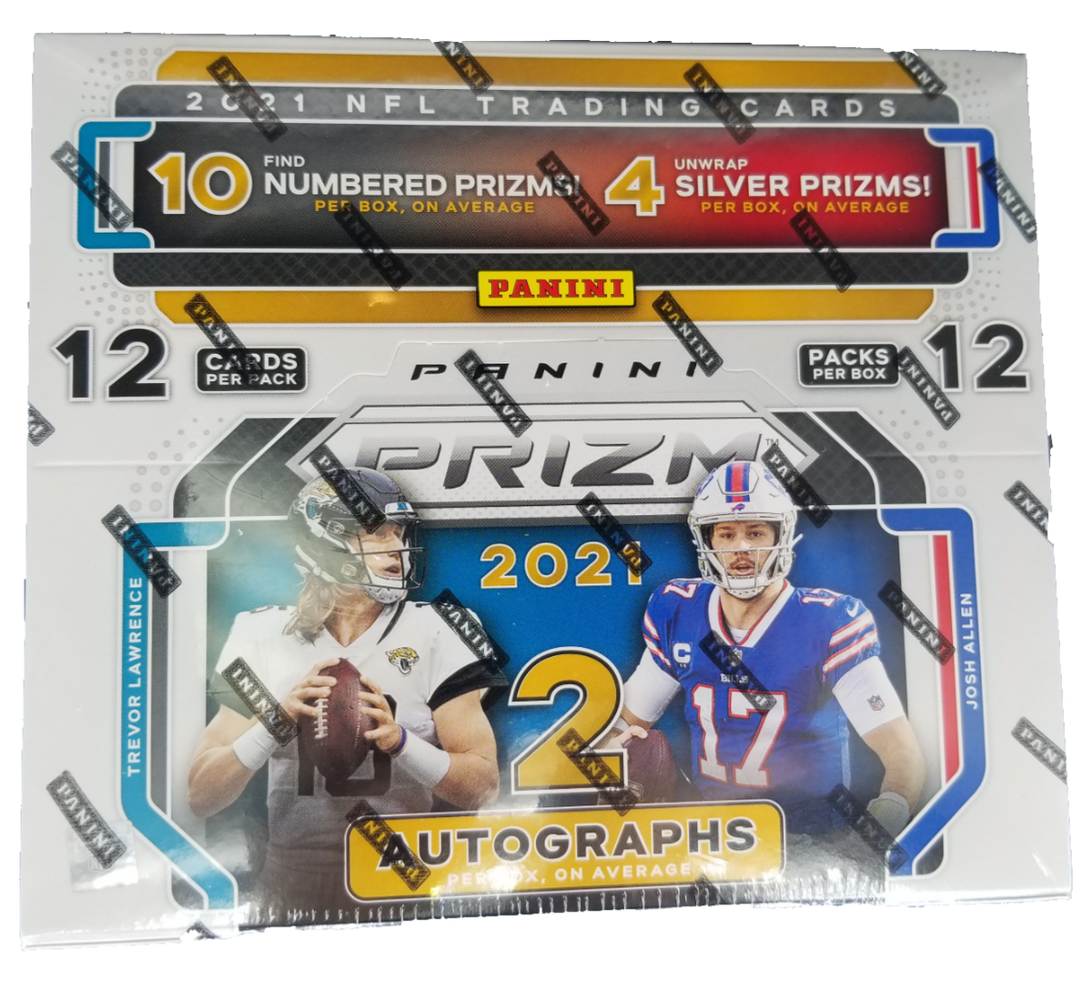 2021 Panini Prizm NFL Hobby Box All In Autographs