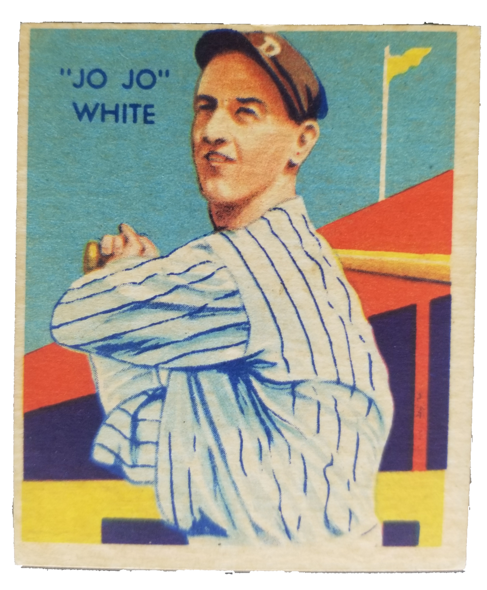 1935 "Jo Jo" White Card All In Autographs