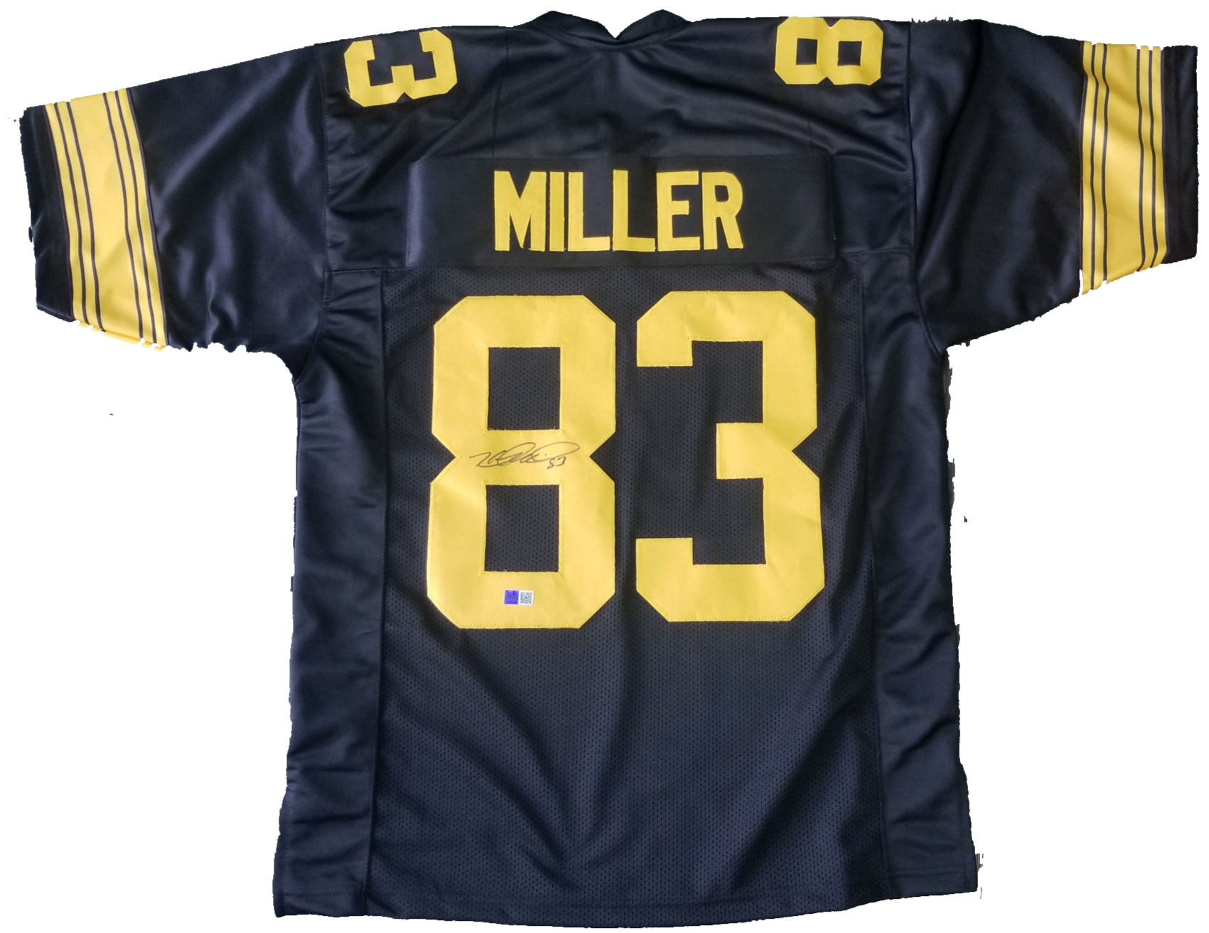 Heath Miller Signed Steelers Jersey TSE COA – All In Autographs
