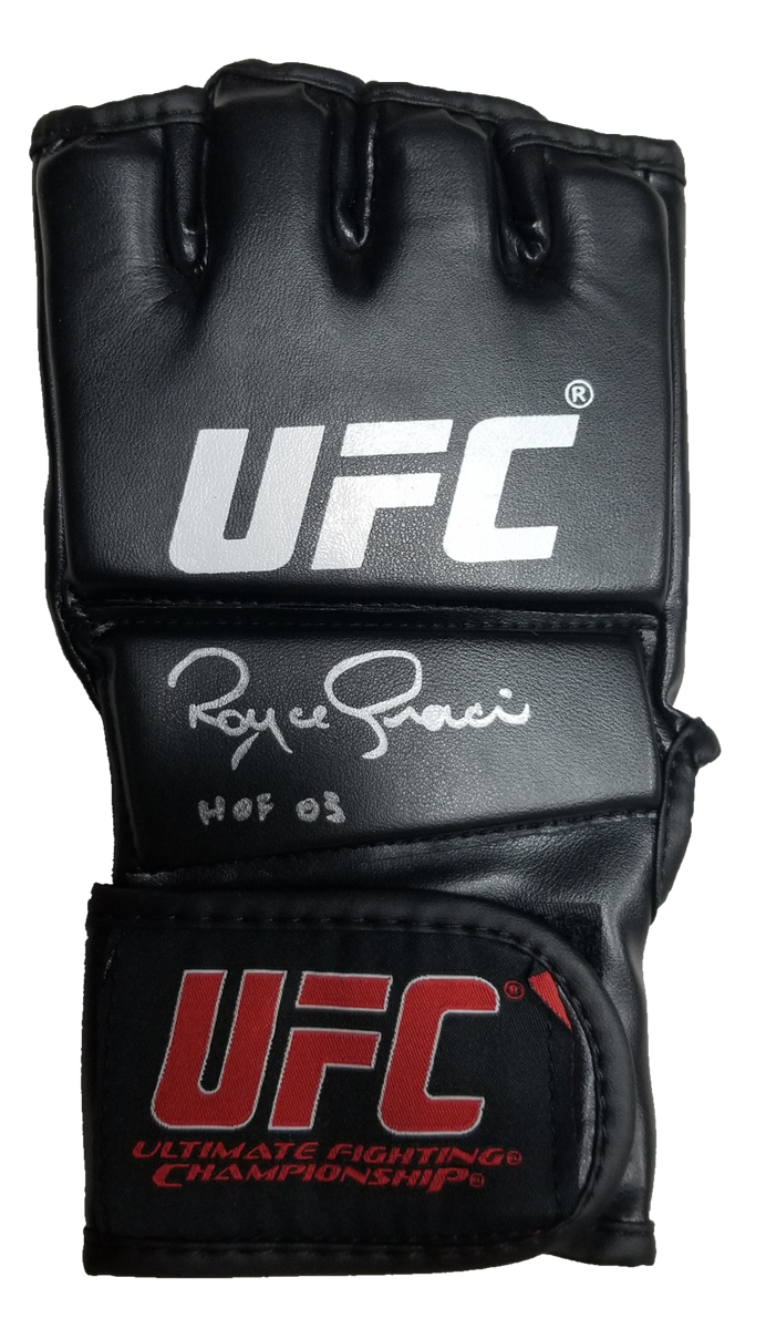 Royce Gracie Signed UFC Glove PA COA All In Autographs