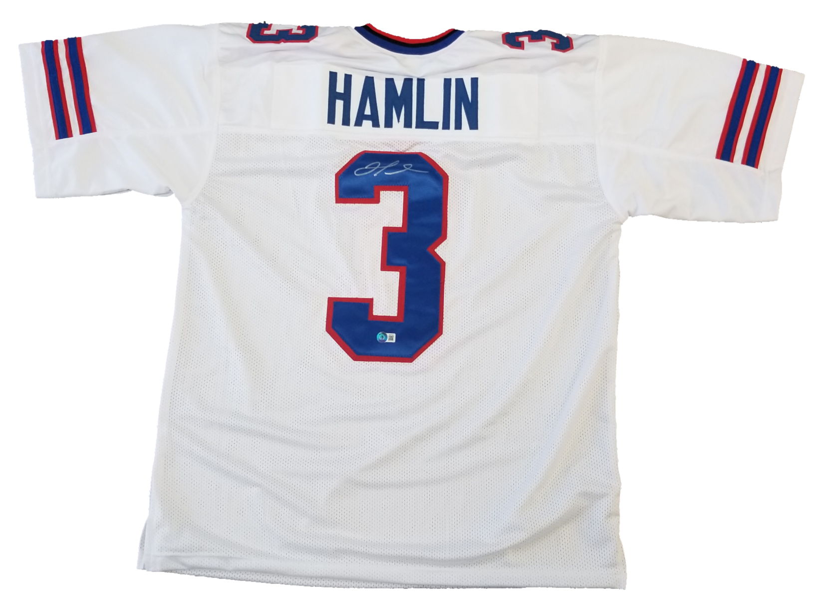 Damar Hamlin Signed Autographed Buffalo Bills Nike NFL Jersey Beckett COA