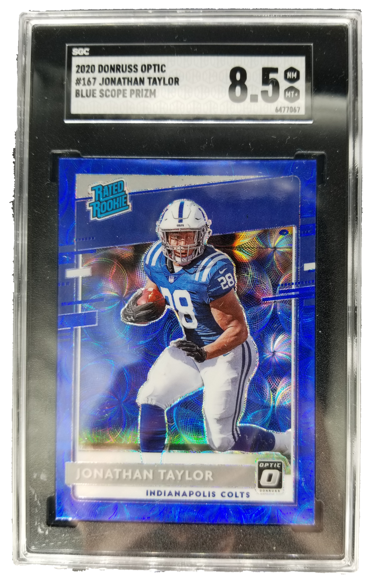 Jonathan Taylor 2019-20 Panini Mosaic Pink Prizm Rookie Rc Colts