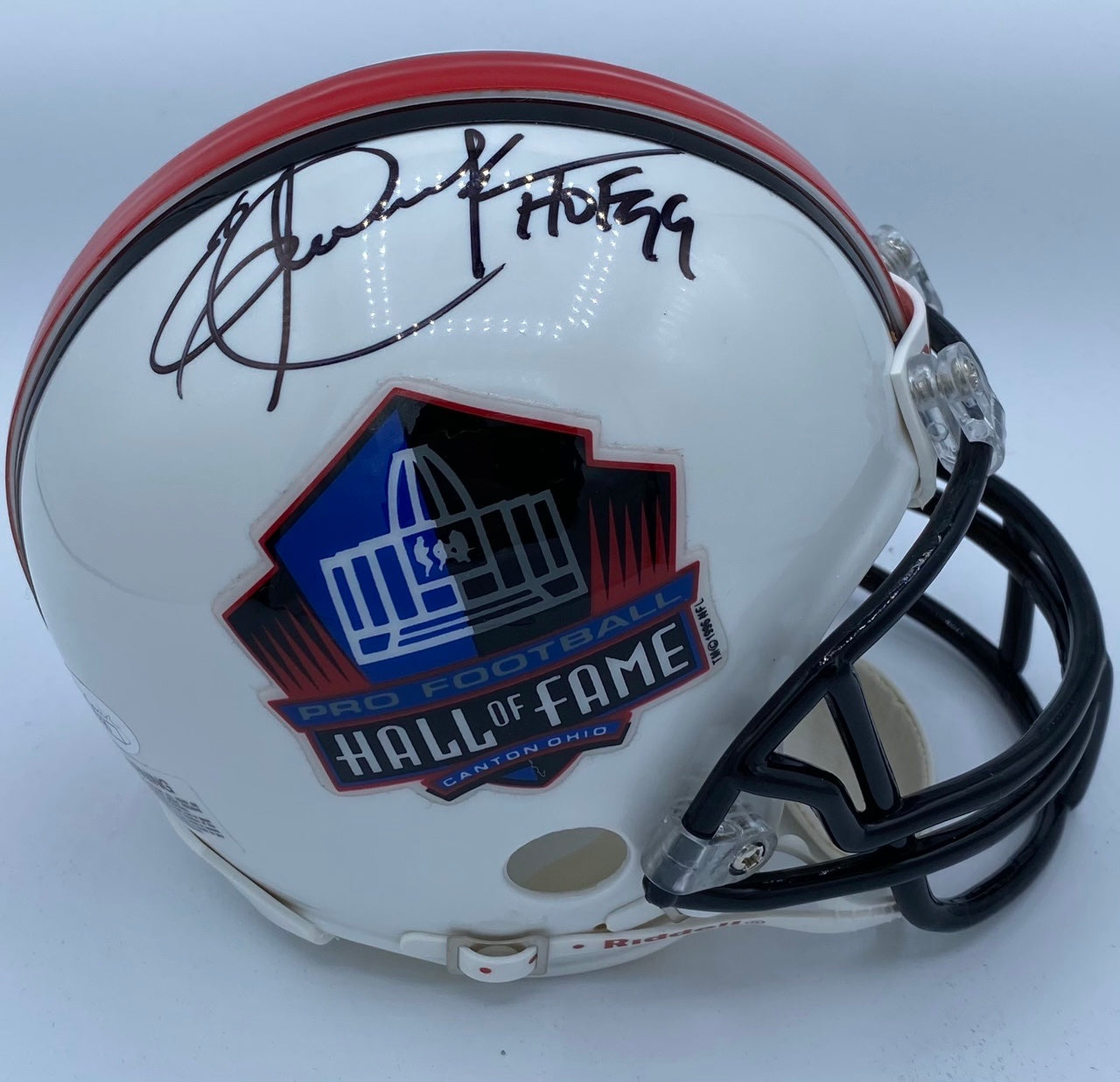 Y.A. Tittle New York Giants Signed Mini Helmet JSA COA – All In Autographs