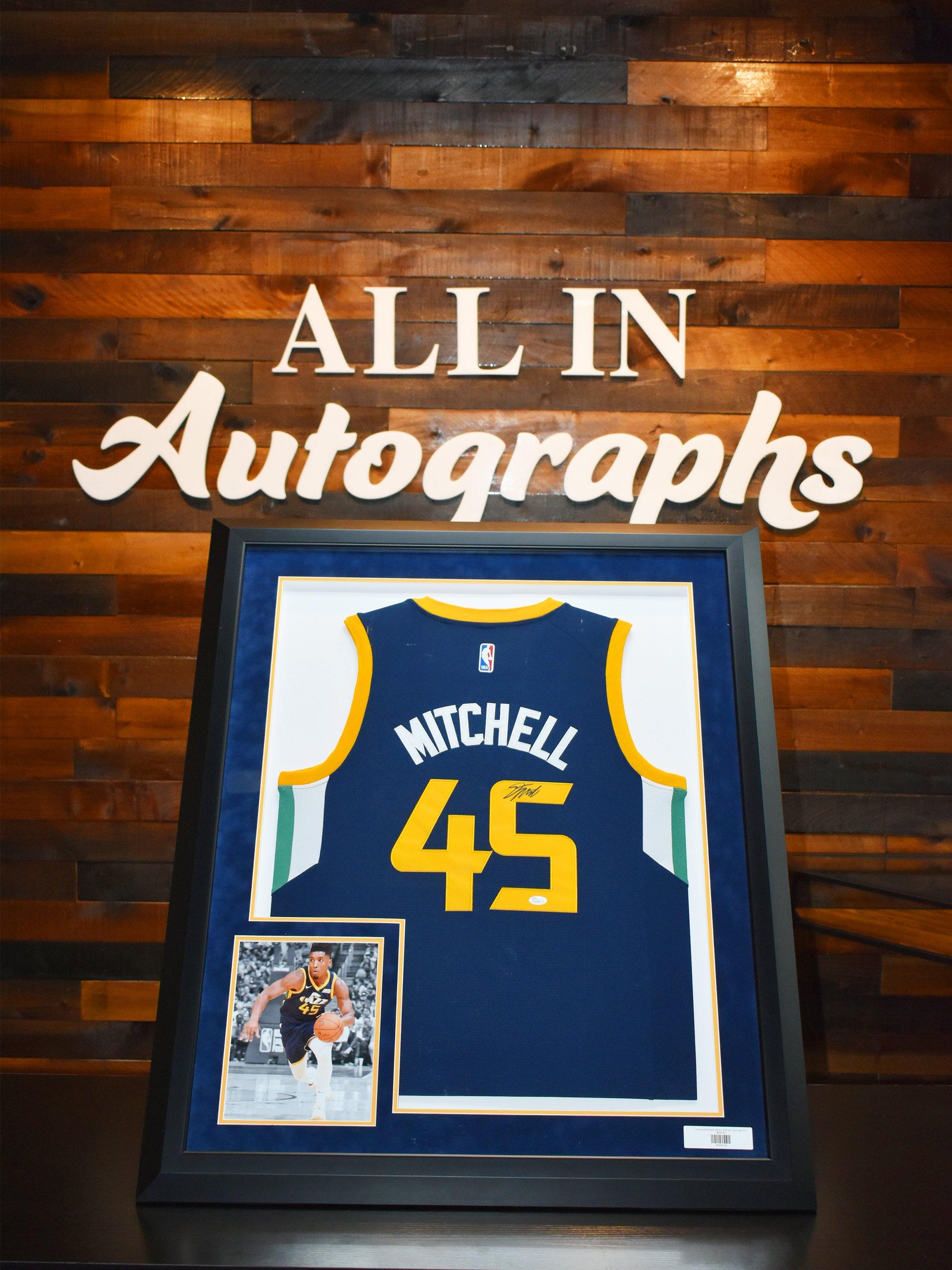 Donovan Mitchell Autographed Utah Jazz 16x20 Photo - JSA COA