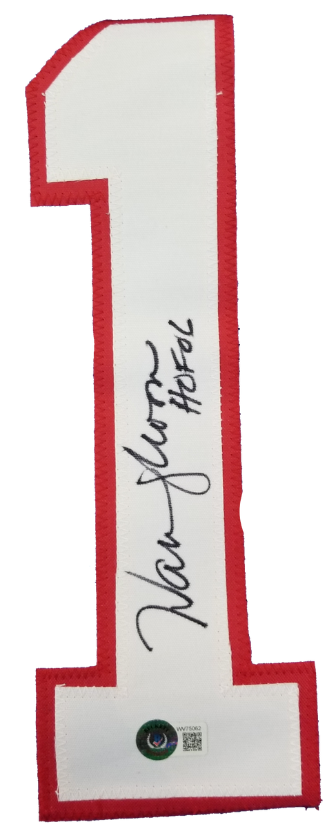 Maillot De Sport Personnalisé Signé Warren Moon - Houston Oilers - Avec Certificat Beckett