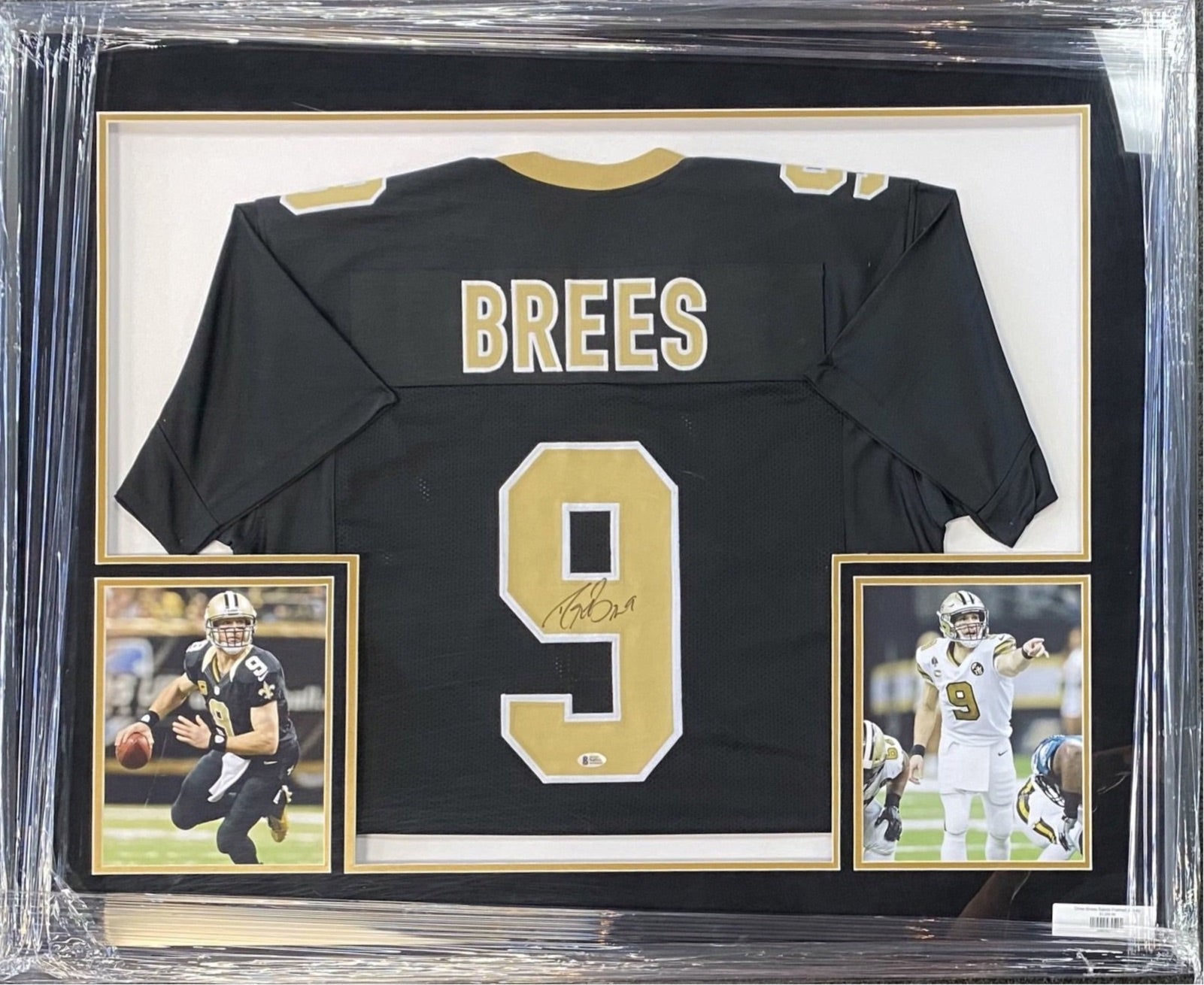 Drew Brees Signed Custom New Orleans Saints Jersey Beckett COA