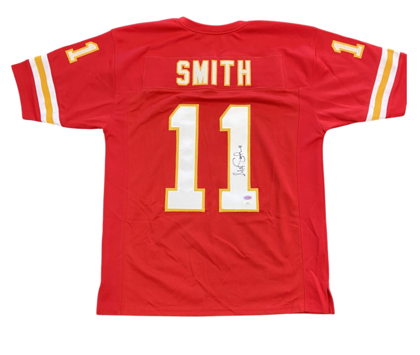 Alex Smith Kansas City Chiefs Autographed Jersey Red All In Autographs