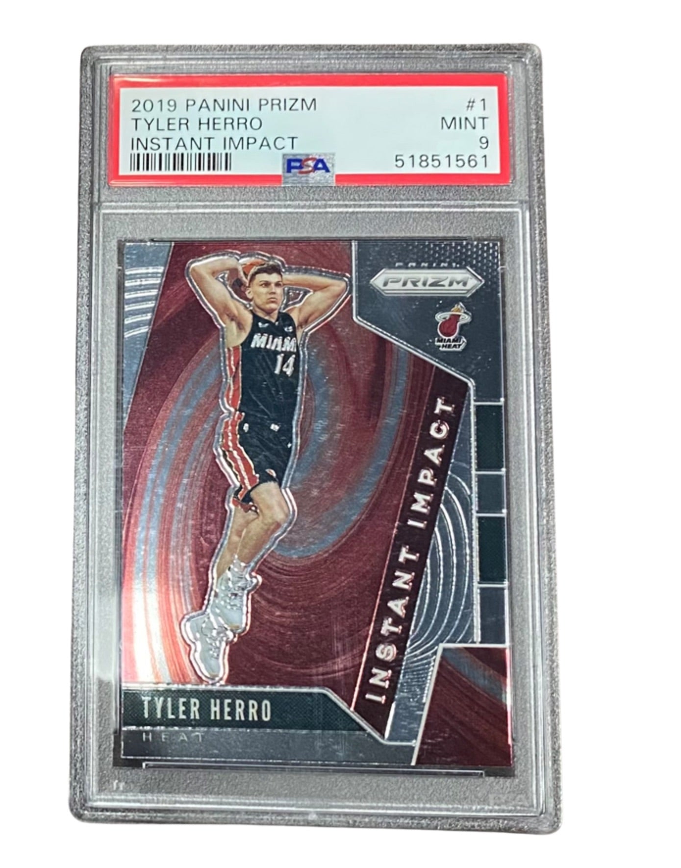 Tyler Herro #1 2019 Panini Prizm, Miami Heat – All In Autographs