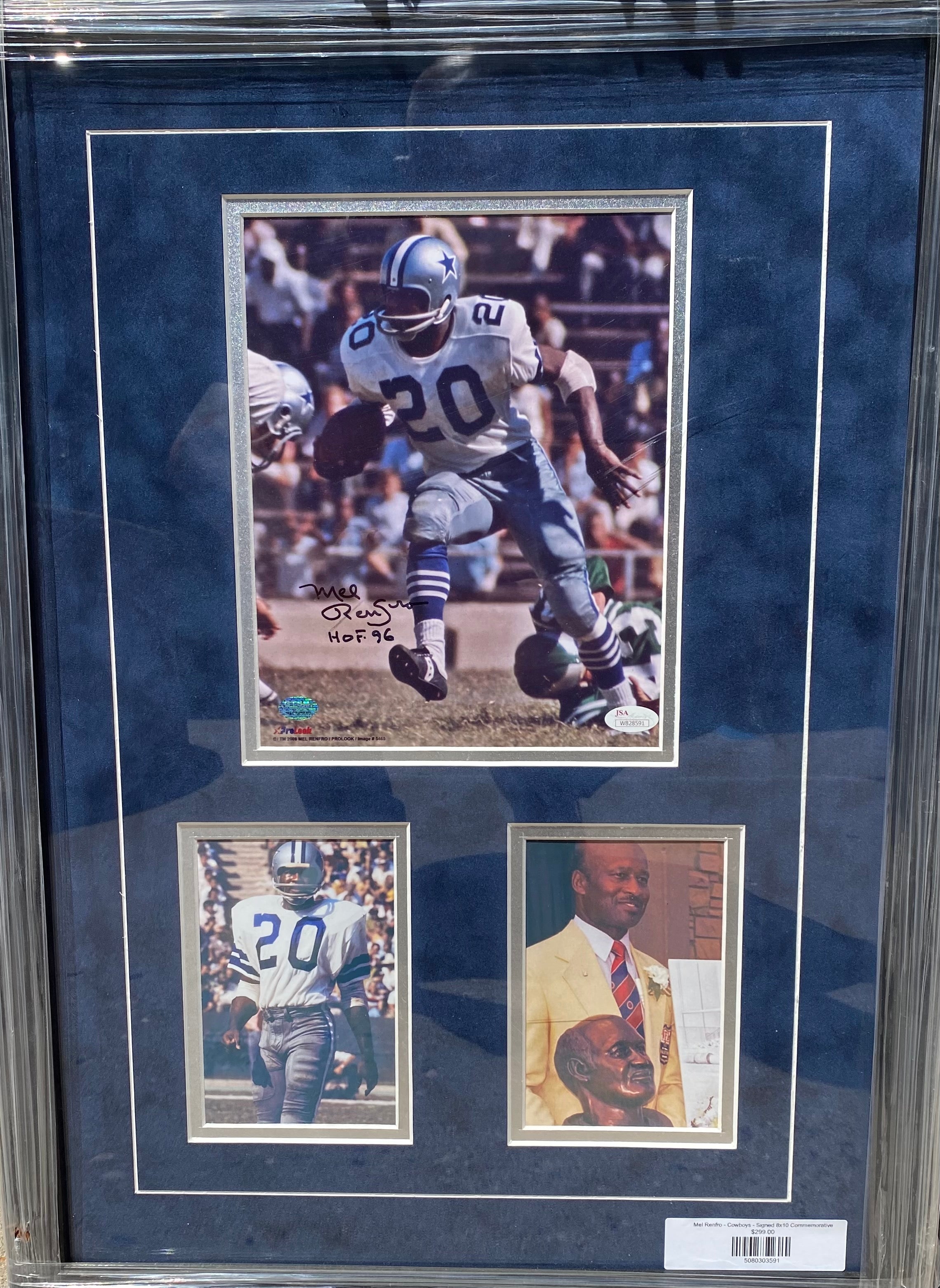 Mel Renfro Dallas Cowboys Signed Photo Collage – All In Autographs