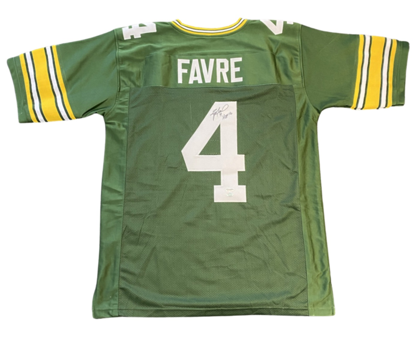 Brett Favre Green Bay Packers 'Green' Game Jersey Autograph