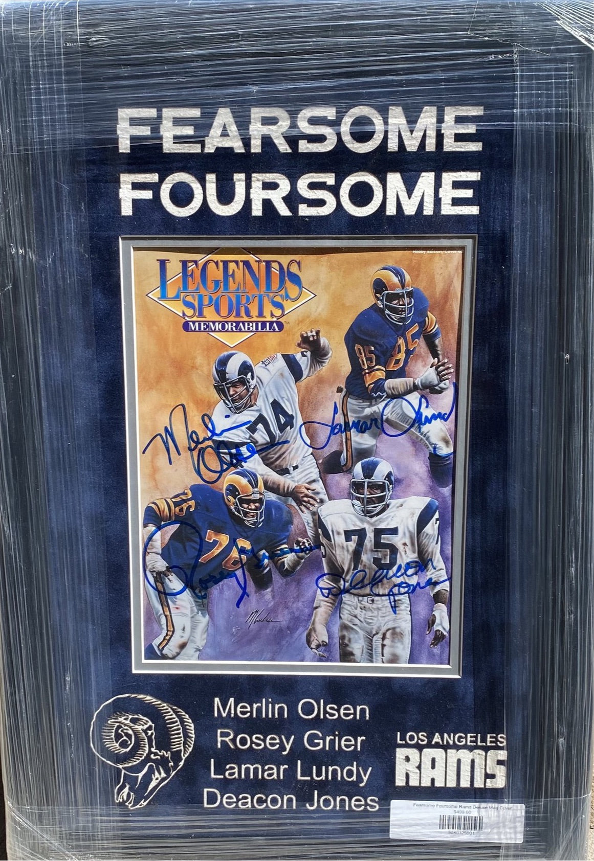 the fearsome foursome of the los angeles rams