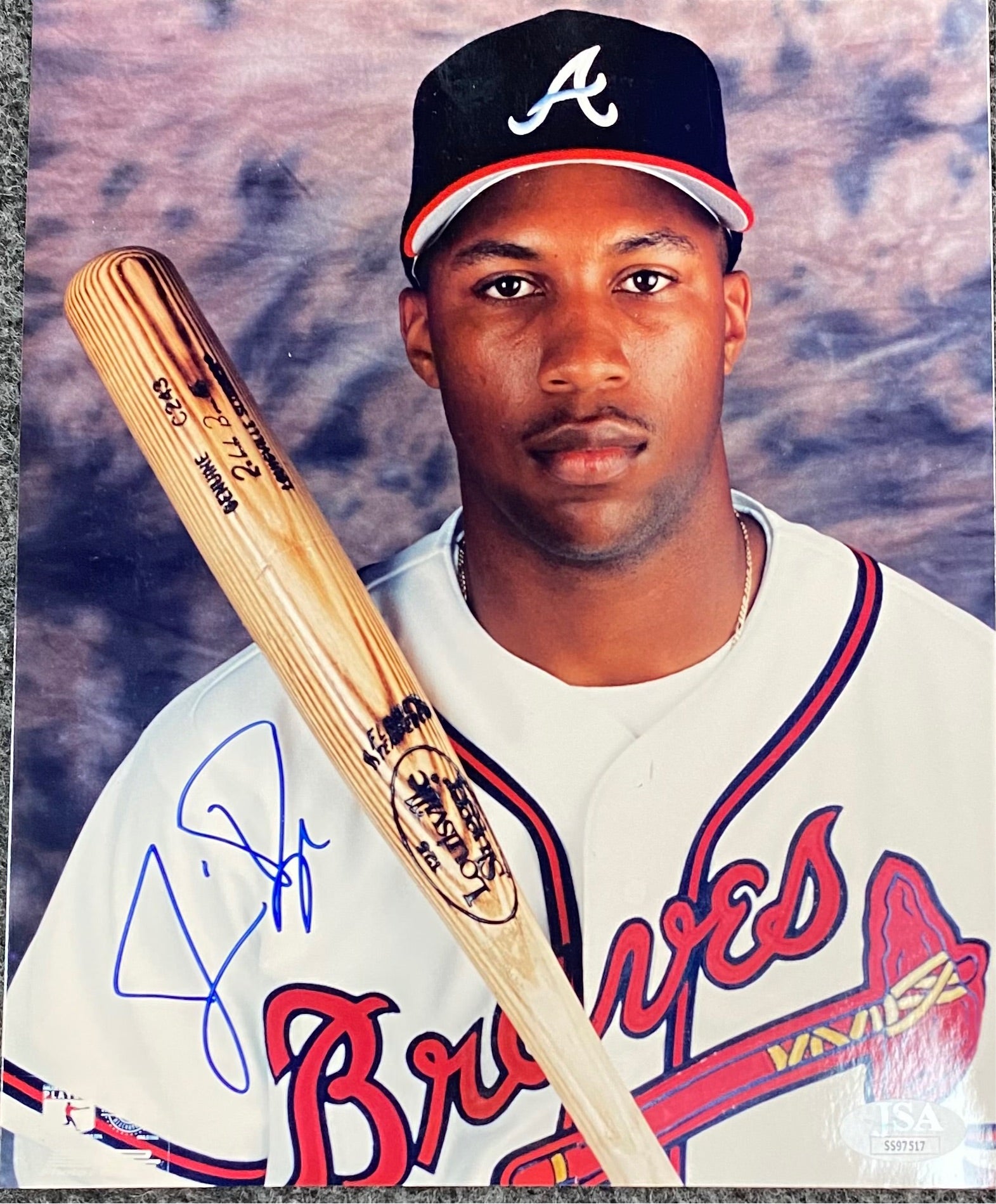 Jermaine Dye Atlanta Braves Signed Photo – All In Autographs