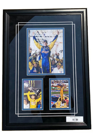 Kyle Busch NASCAR Signed Photo Collage