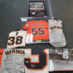Giants are MLB darlings in '21, AIA has some legendary SF signed pieces