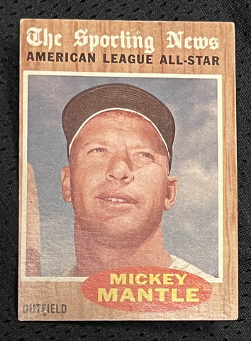 Mickey Mantle Topps #471 American League All-Star