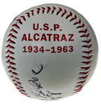 William B. Baker Signed Alcatraz 1938 Baseball JSA COA Inscribed #1259