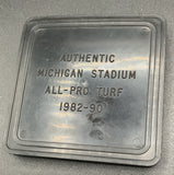 Michigan Tom Brady with Michigan Field Turf