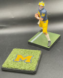 Michigan Tom Brady with Michigan Field Turf