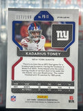 Kadarius Toney 2021 Panini Chronicles Prizm "Rainbow" Set of Six (6) No. PB-11 Rookie Cards