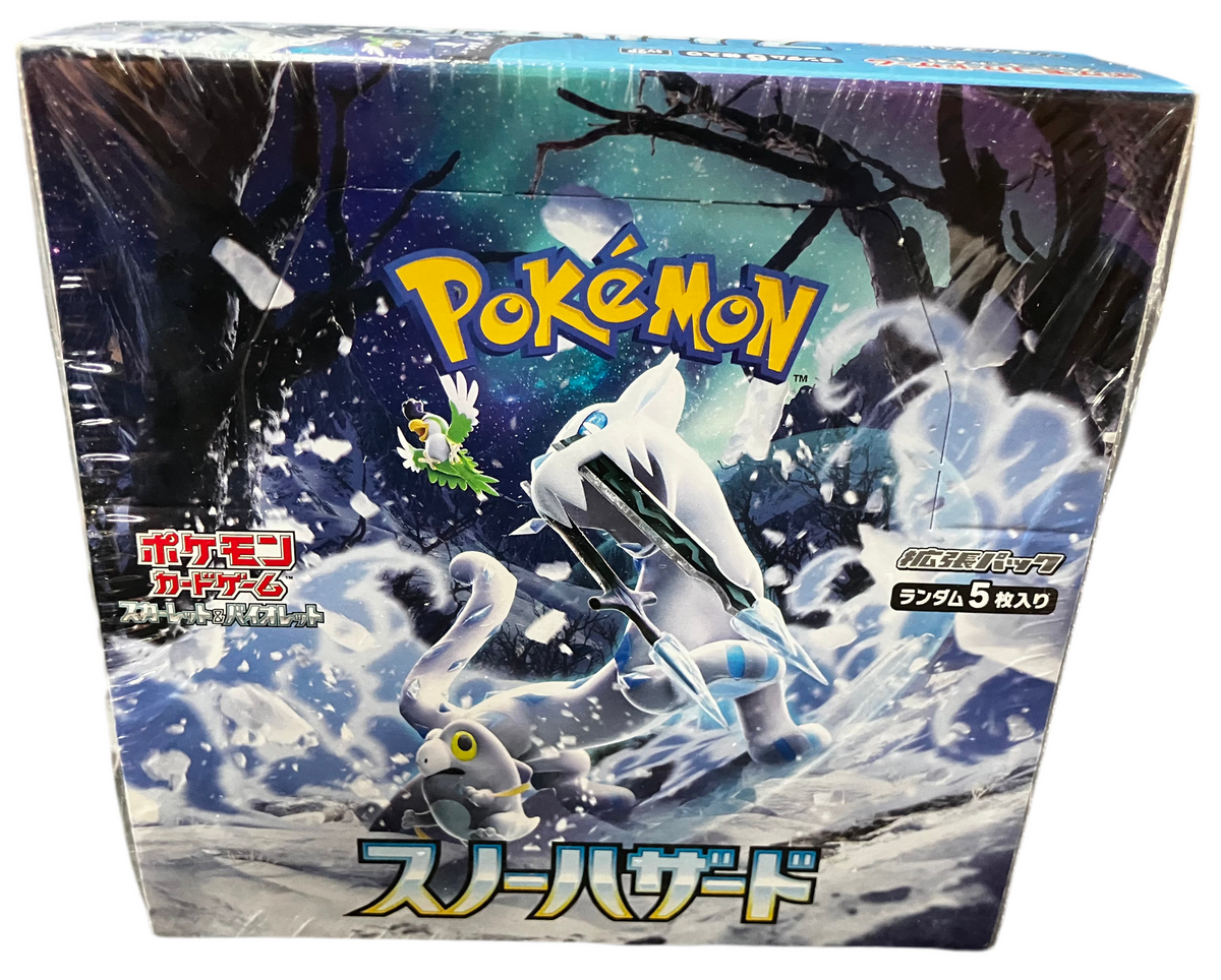 Pokémon Snow Hazard Japanese Booster Box – All In Autographs