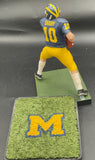Michigan Tom Brady with Michigan Field Turf