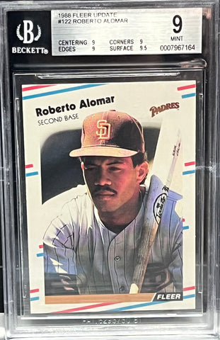 1988 Fleer Update #122 Roberto Alomar