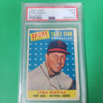 Stan Musial 1958 Topps All Star Card #476 PSA 3