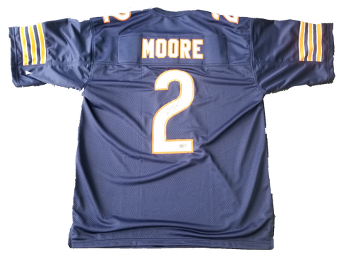 DJ Moore Signed Chicago Bears Jersey (BLUE) JSA COA