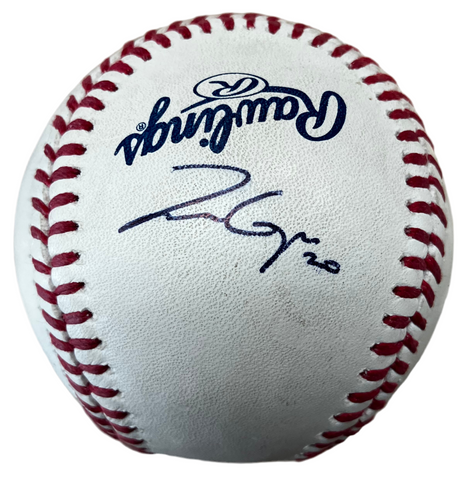 Zack Gelof Signed Baseball JSA COA