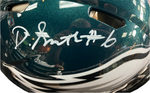 Devonta Smith Signed Full Size Authentic Eagles Helmet Beckett COA