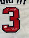 Dale Murphy Autographed Jersey JSA