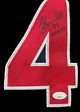 A.J. . Bramlett Signed Arizona NBA Jersey JSA COA