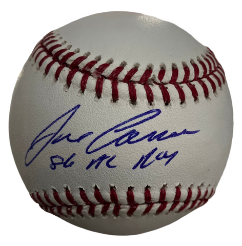Jose Canseco signed baseball inscribed 86 NL ROY