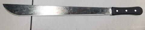 Machete Signed By Multiple Jasons JSA COA