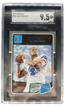 2016 Donruss Dak Prescott Rated Rookie Card #362 SGC 9.5