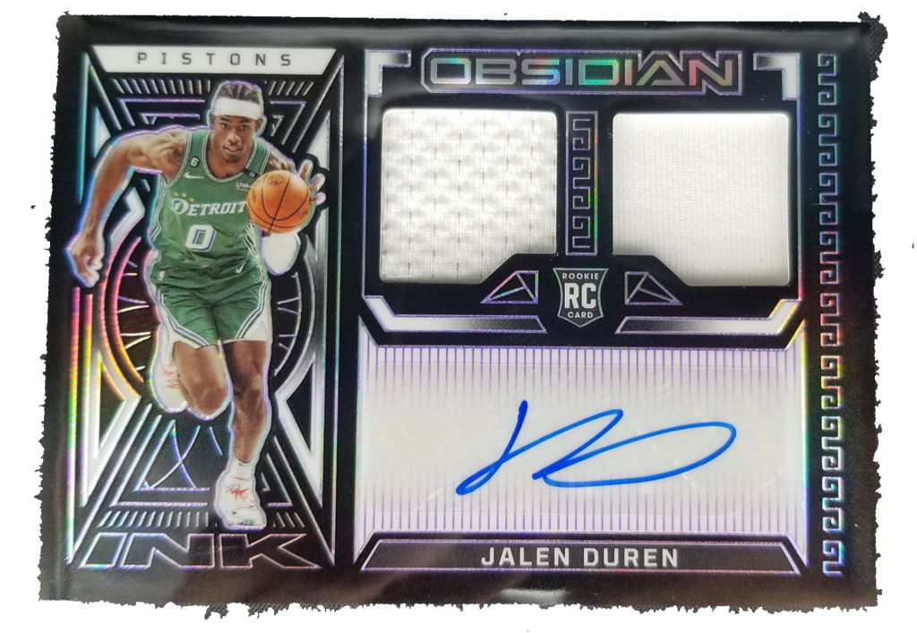 2022-23 Obsidian Jalen Duren RPA Card #RJI-DJD /75 – All In Autographs